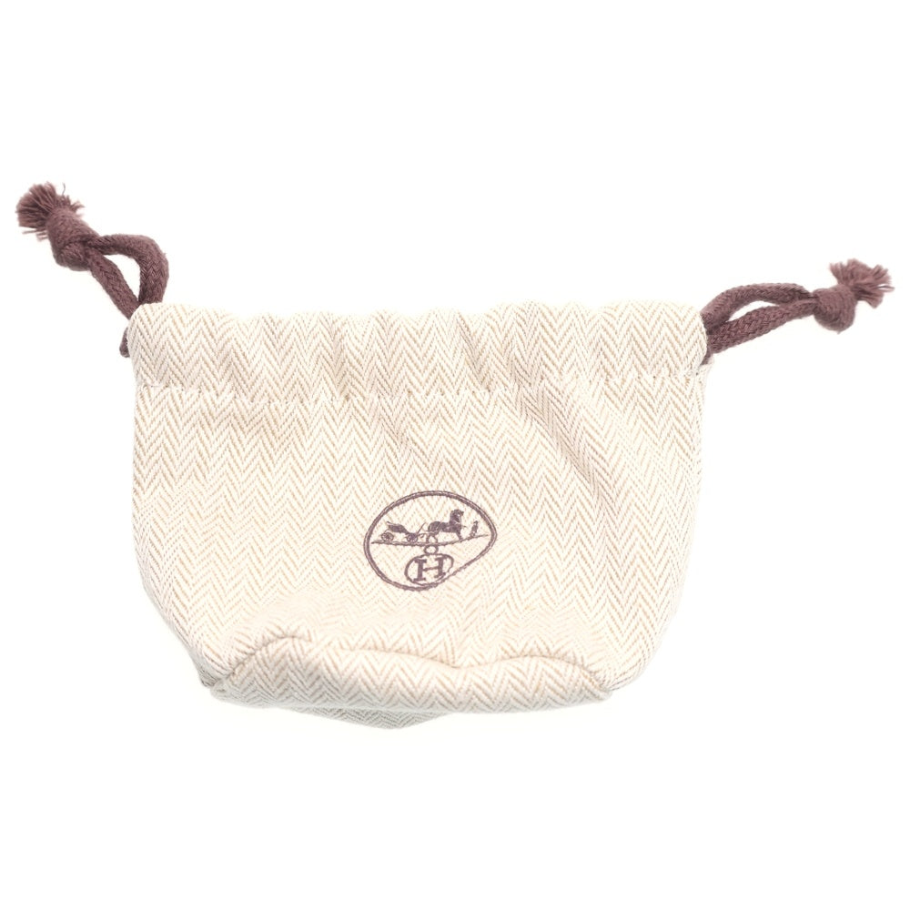 HERMES(エルメス) ケリーツイストPM ブレスレット バングル レザー ブラック ピンクゴールド金具 B刻印