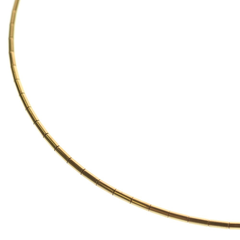 Cartier(カルティエ) オメガ チューブ ネックレス K18 Au750 YG イエローゴールド B7007436