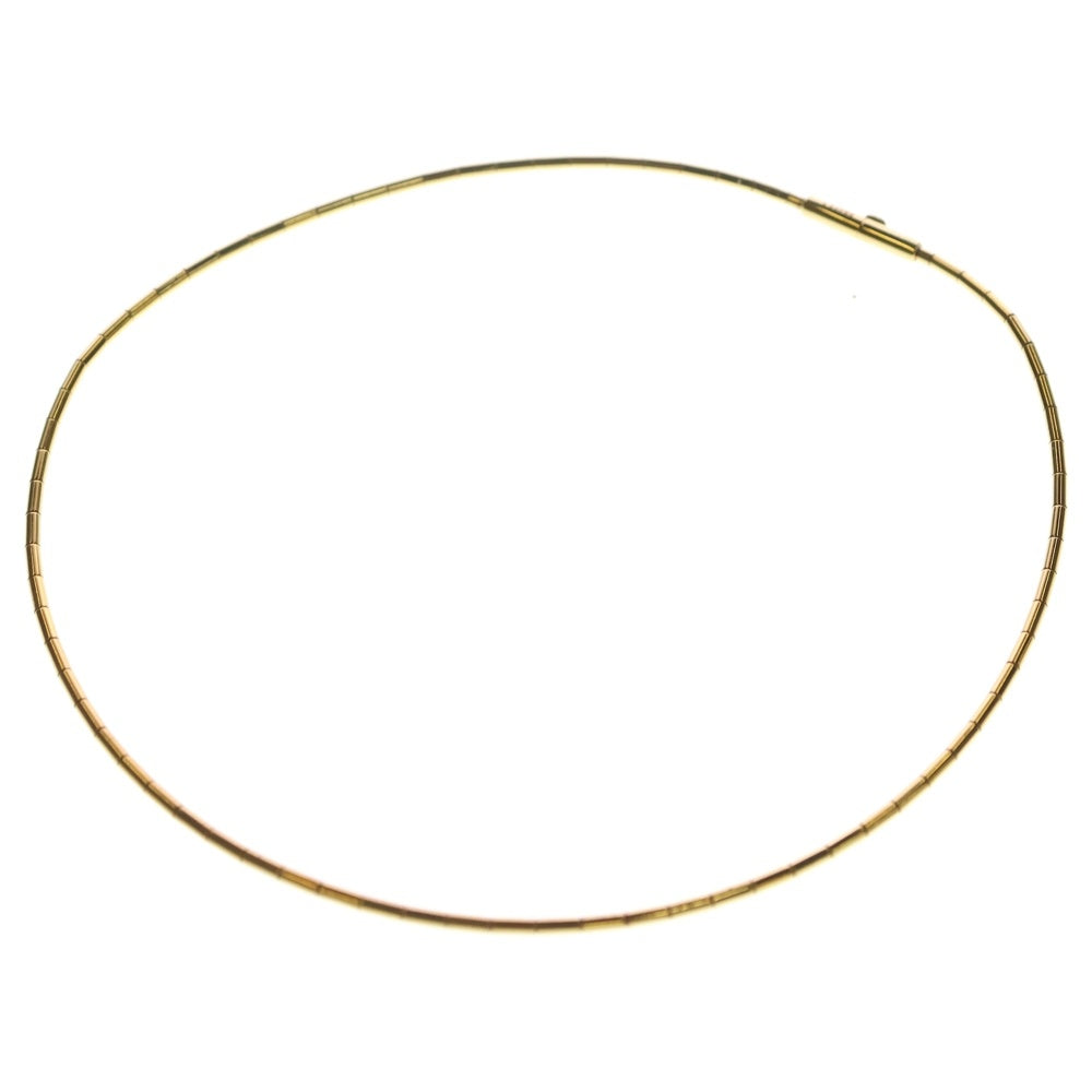 Cartier(カルティエ) オメガ チューブ ネックレス K18 Au750 YG イエローゴールド B7007436