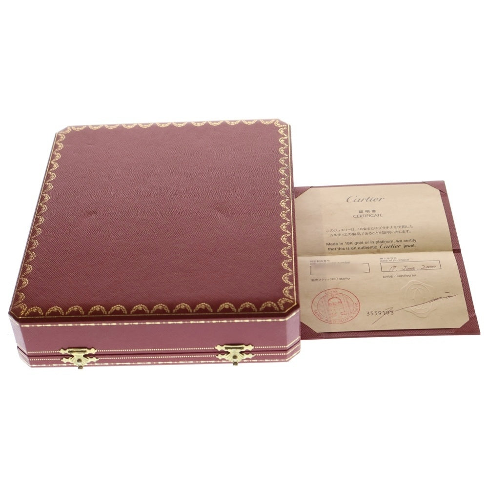 Cartier(カルティエ) オメガ チューブ ネックレス K18 Au750 YG イエローゴールド B7007436