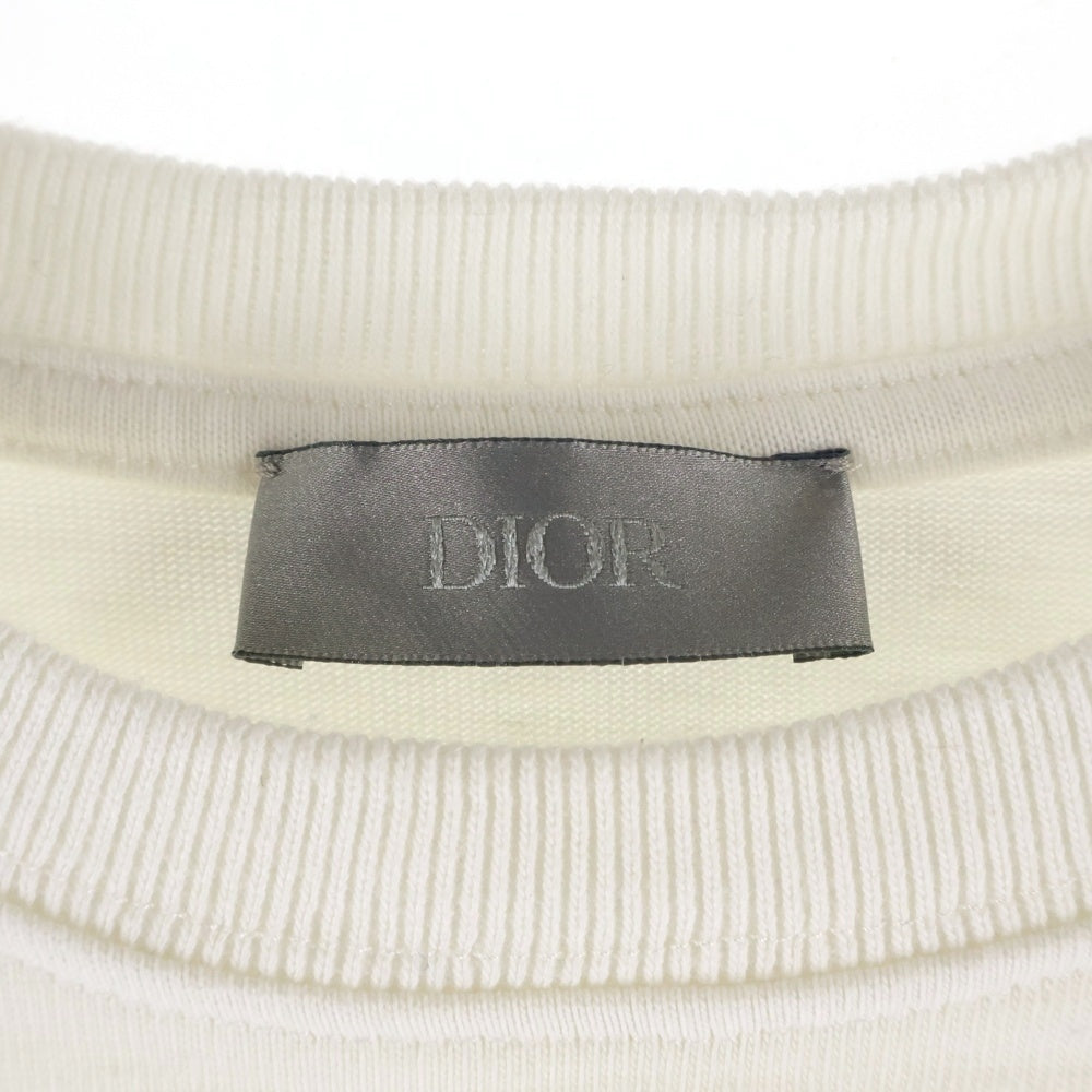 Christian Dior(クリスチャンディオール) 24AW CD Icon T-Shirts ロゴ刺繍半袖Tシャツ ホワイト 943J605A0554