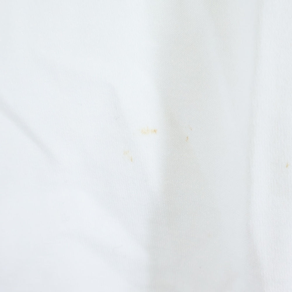 GIVENCHY(ジバンシィ) 19SS バーティカル ロゴ刺繍 クルーネック 半袖Tシャツ カットソー ホワイト BM70LV3002