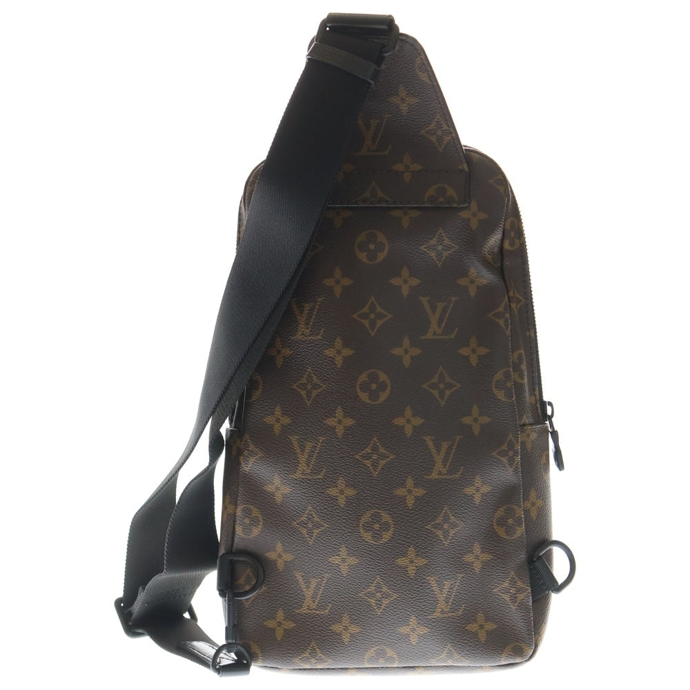 LOUIS VUITTON(ルイヴィトン) モノグラム マカサー アヴェニュースリングバッグ ブラウン PVC M45897 ICタイプ