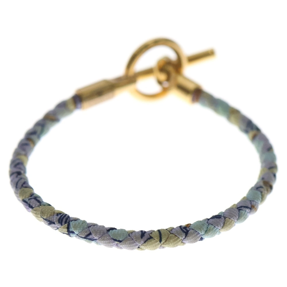 HERMES ブルー レザー ブレスレット グレナン エルメス ブレスレット グレナン ドゥブルトゥール レザー | 東京銀座