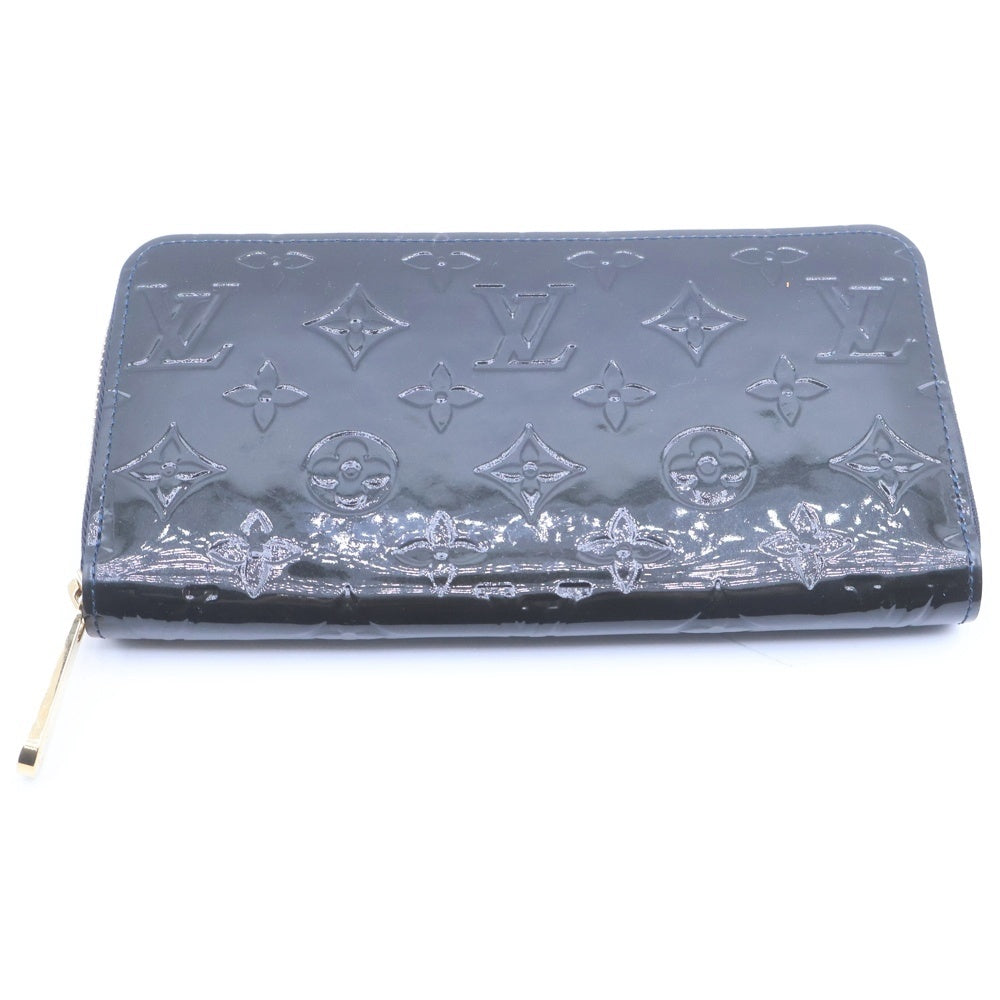 LOUIS VUITTON(ルイヴィトン) ヴェルニ ジッピーウォレット ブラック M90075 長財布