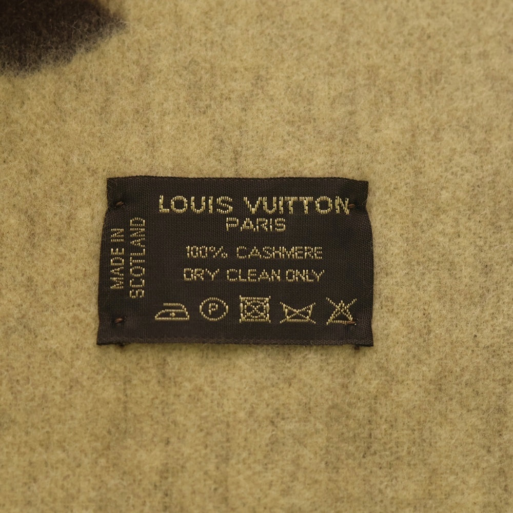 Louis Vuitton マフラー ブラウン ブラック Louis Vuitton マフラー ブラウン ブラック