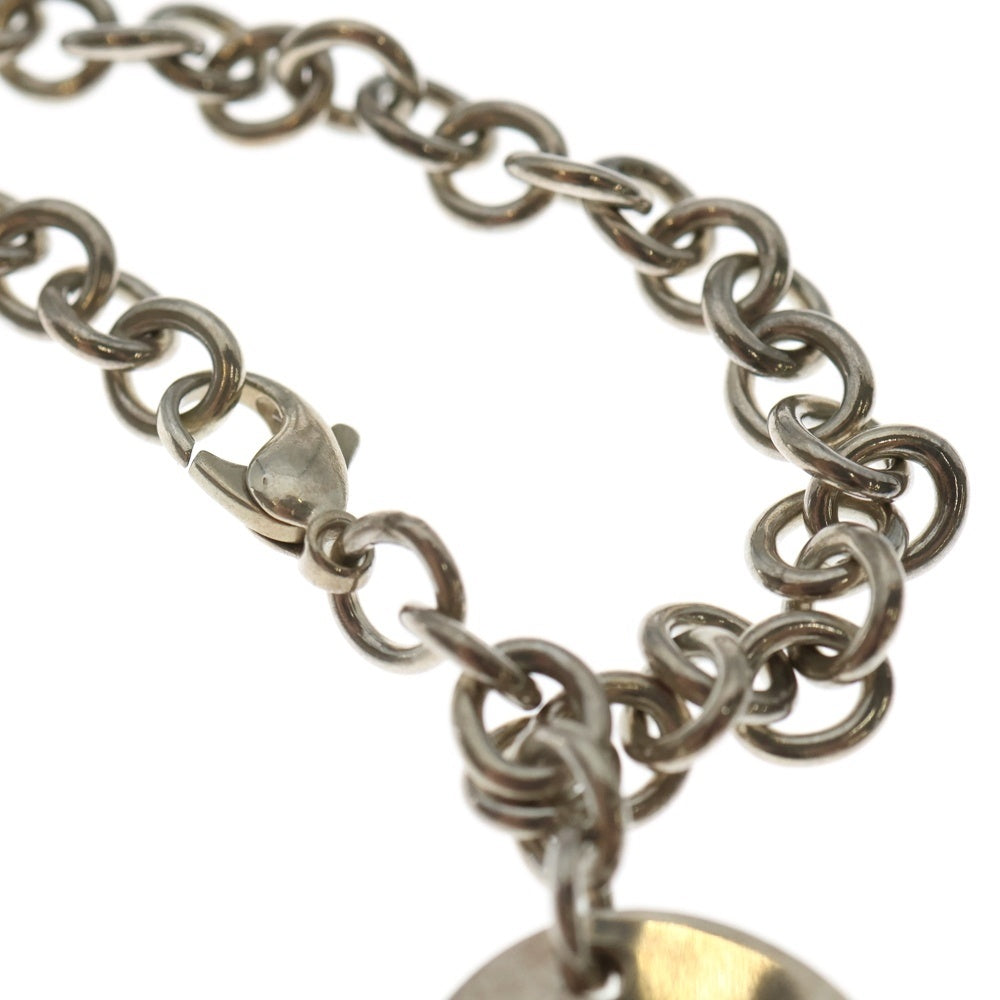 TIFFANY & Co.(ティファニー) ラウンドタグ チェーン ブレスレット シルバー レディース