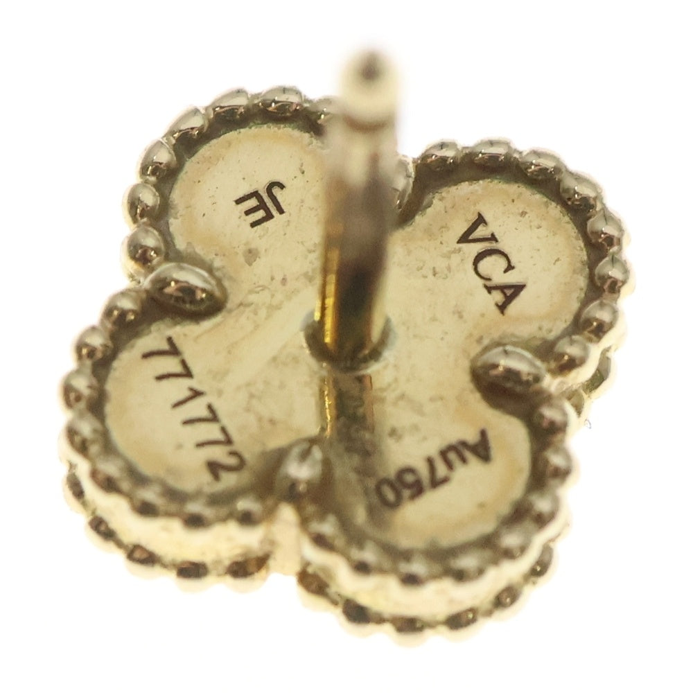 Van Cleef & Arpels スウィートアルハンブラピアス　オニキス スウィート アルハンブラ ピアス 18K イエローゴールド, オニキス