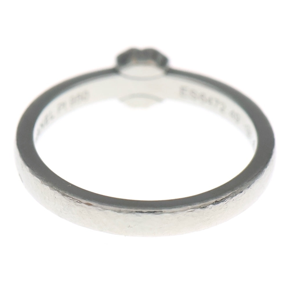 CHANEL(シャネル) カメリア ダイヤリング Pt950 プラチナ J11885 指輪 レディース