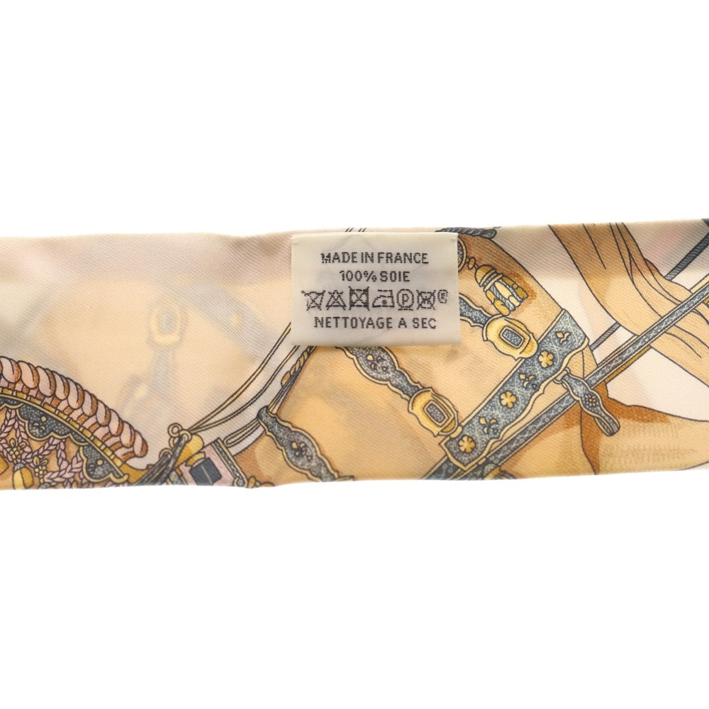 HERMES(エルメス) ツイリー グラン・アパラ シルクスカーフ ピンク マルチカラー レディース