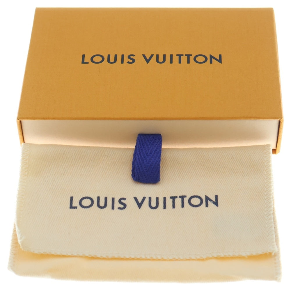 LOUIS VUITTON(ルイヴィトン) モノグラム エクリプス ブラスレ・LVスリム ブレスレット バンド ブラック シルバー金具 #19 M6456 レディース