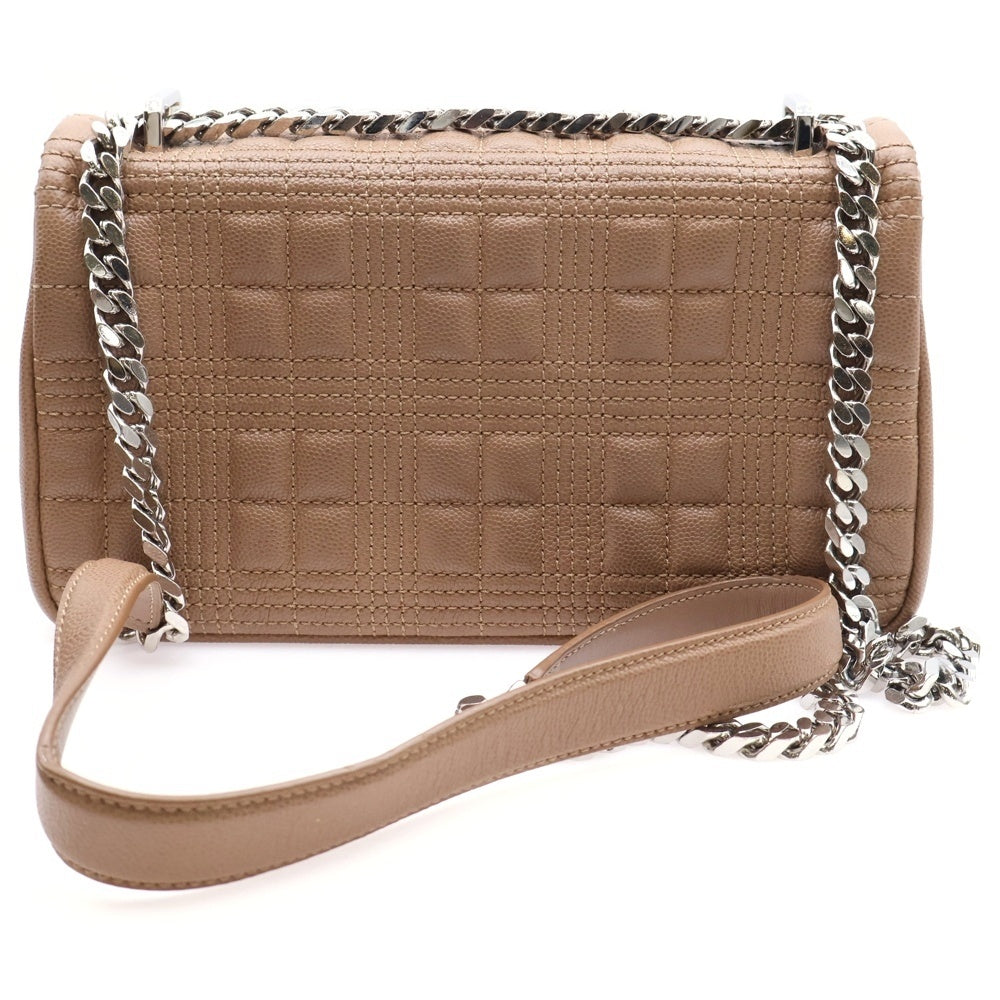 BURBERRY(バーバリー) TB ローラ ショルダーバッグ ハンドバッグ ブラウン レザー