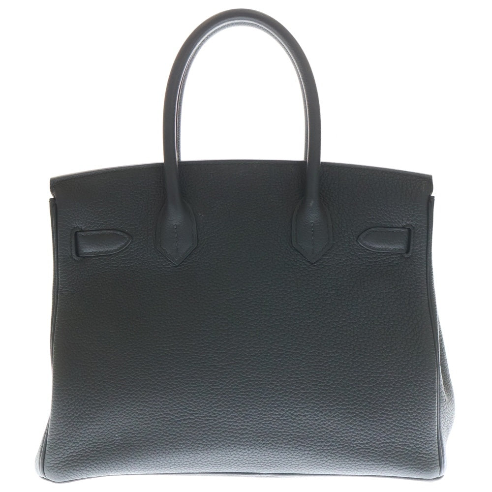 HERMES(エルメス) バーキン30 トゴ ブラック シルバー金具 ハンドバッグ B刻印 レディース