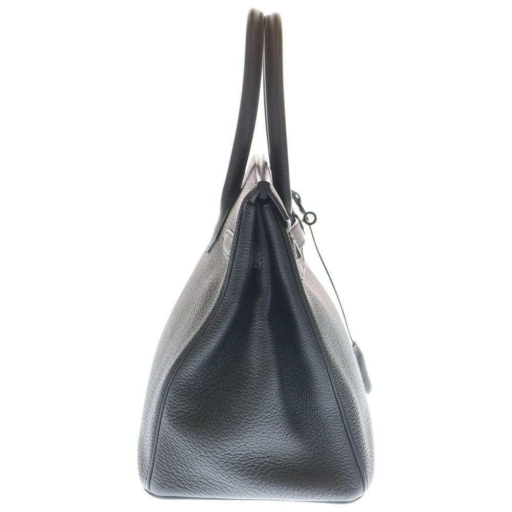 HERMES(エルメス) バーキン30 トゴ ブラック シルバー金具 ハンドバッグ B刻印 レディース