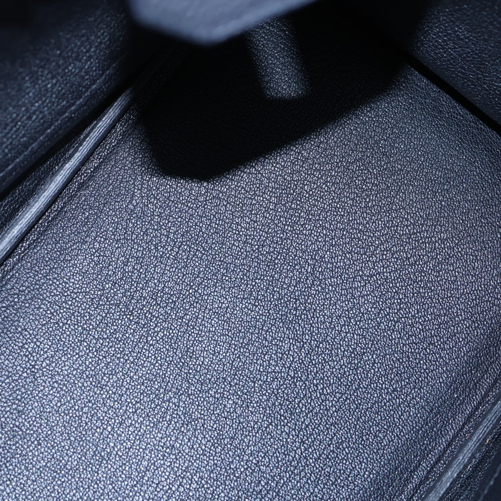 HERMES(エルメス) バーキン30 トゴ ブラック シルバー金具 ハンドバッグ B刻印 レディース