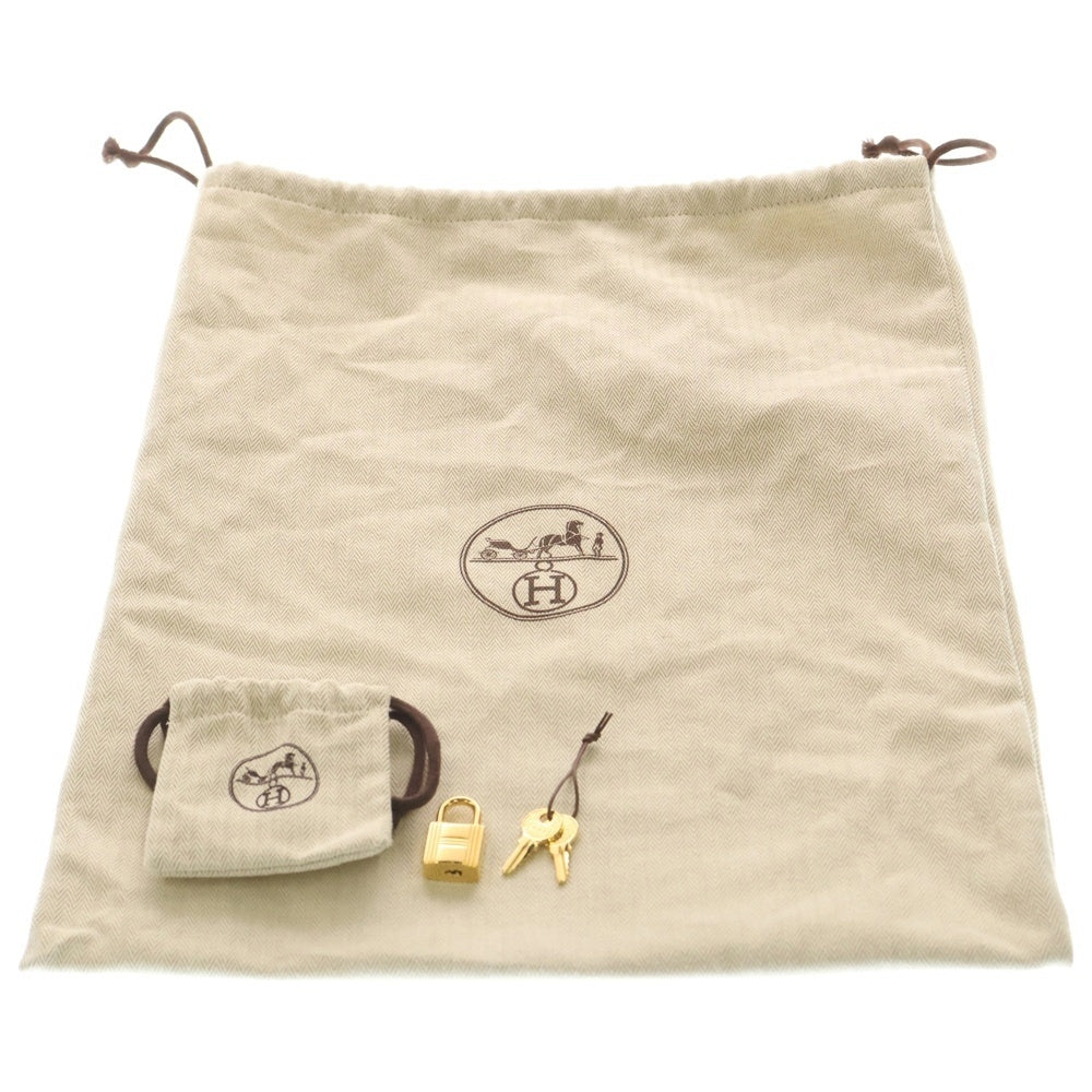 HERMES(エルメス) ピコタンロック カーゴ PM トワルゴエラン×スイフト エトゥープ ハンドバッグ W刻印 レディース