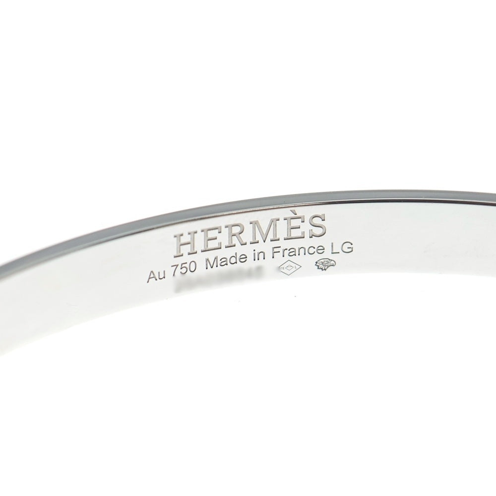 HERMES(エルメス) ケリーブレスレットLG パヴェダイヤモンド ホワイトゴールド Au750WG ジュエリー レディース