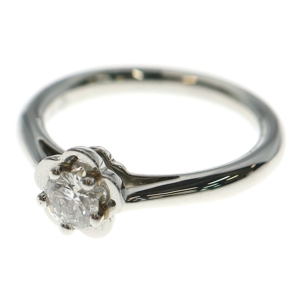 CHANEL(シャネル) カメリアコレクション ダイヤモンド リング 1PD 0.30ct Au750 K18 WG ホワイトゴールド 指輪 レディース