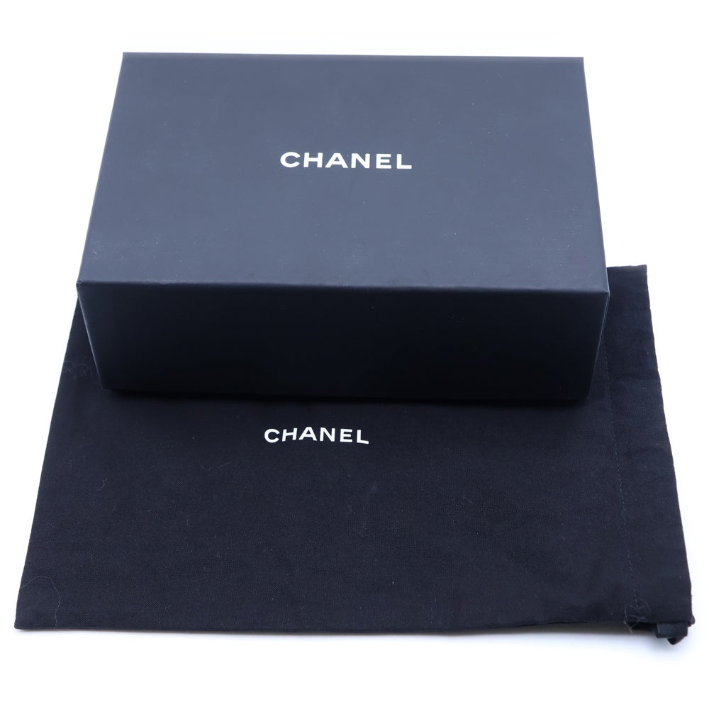 CHANEL(シャネル) ミニマトラッセ チェーンクラッチ ショルダーポーチ ブラック ラムスキン ゴールド金具 AP2682