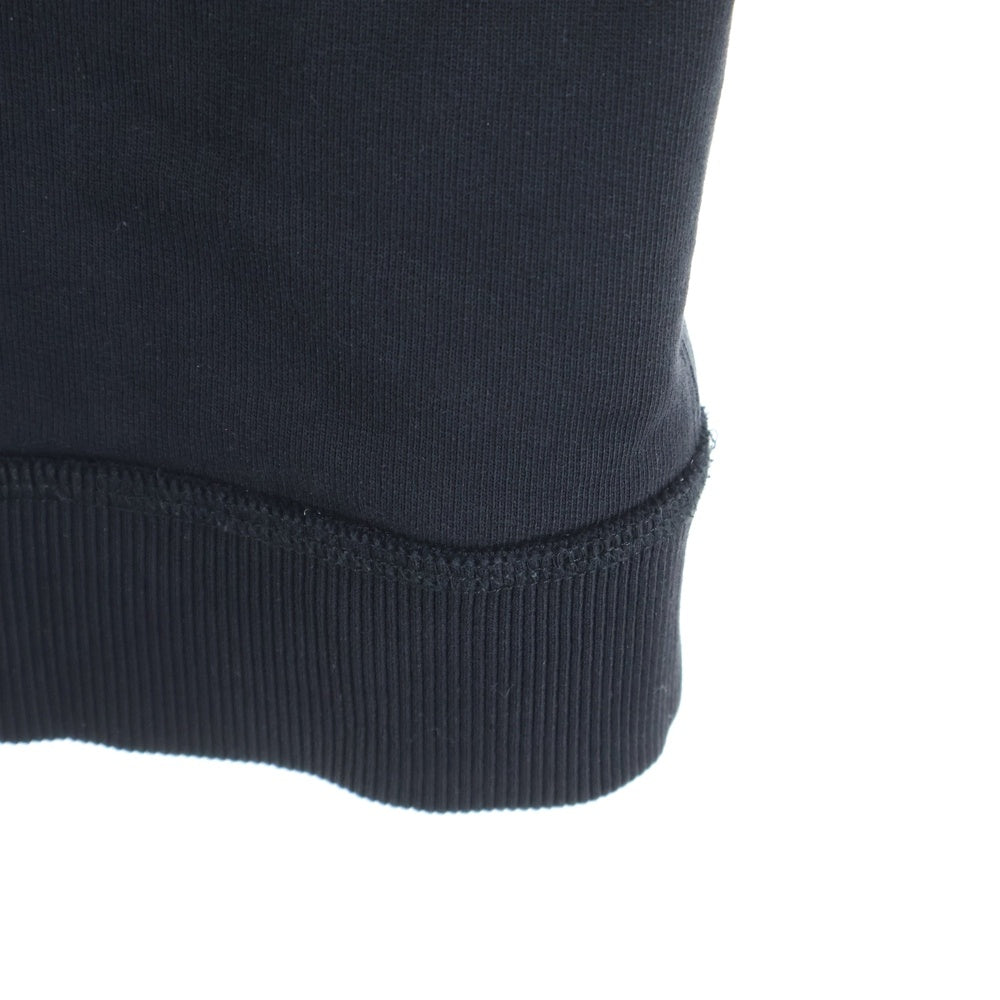 VALENTINO(ヴァレンティノ) ロゴプリント プルオーバー長袖パーカー ブラック