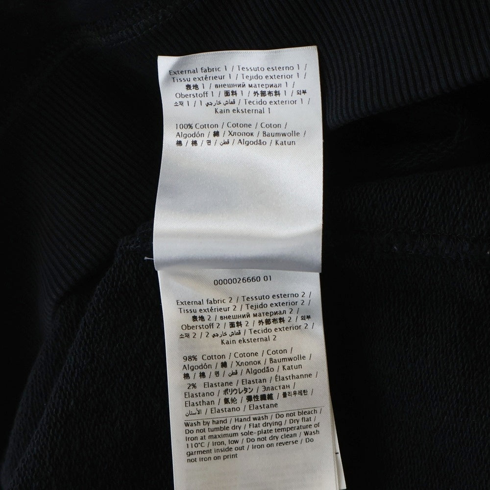 VALENTINO(ヴァレンティノ) ロゴプリント プルオーバー長袖パーカー ブラック