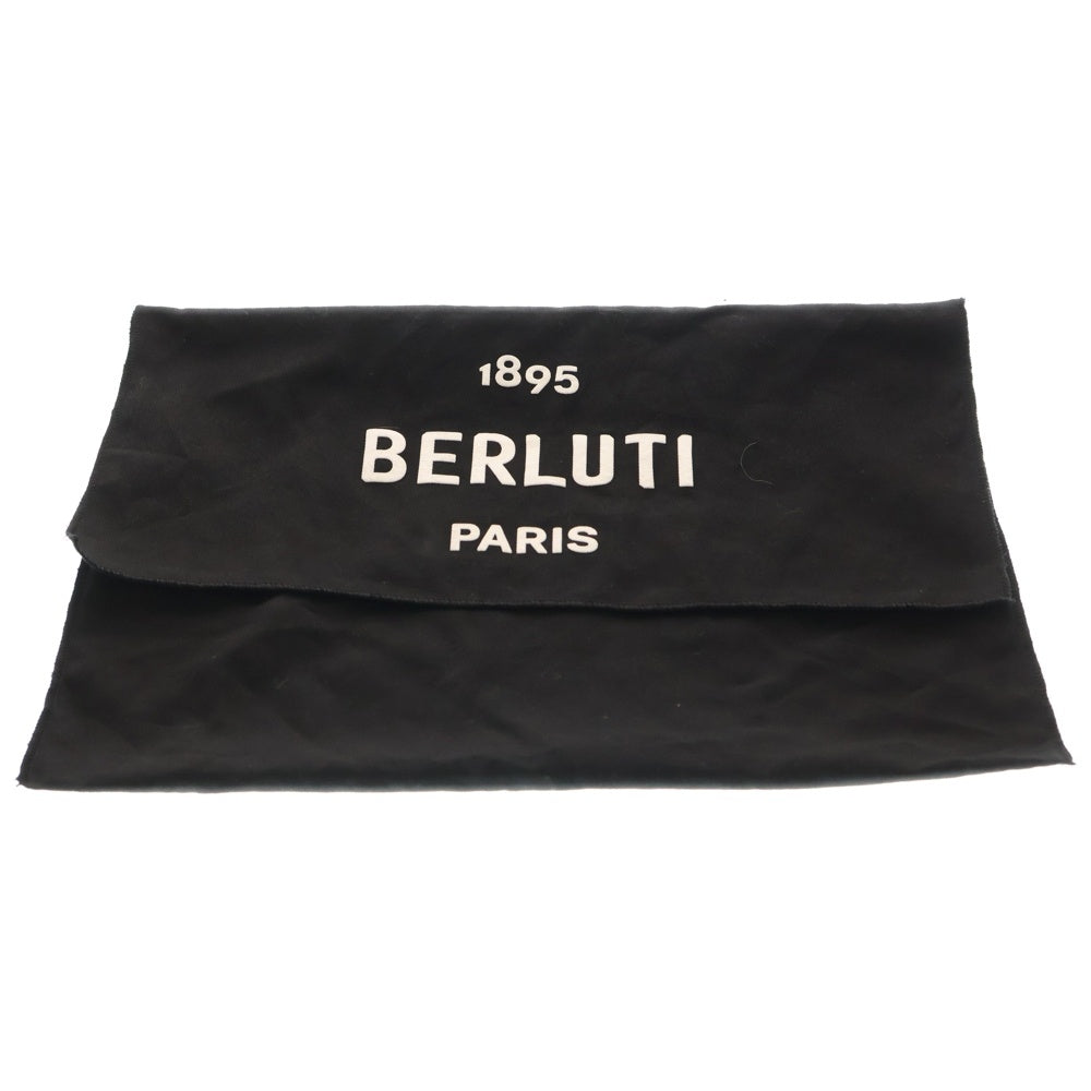 Berluti(ベルルッティ) モーニング オン ストラップ メッセンジャーバッグ ブラウン レザー