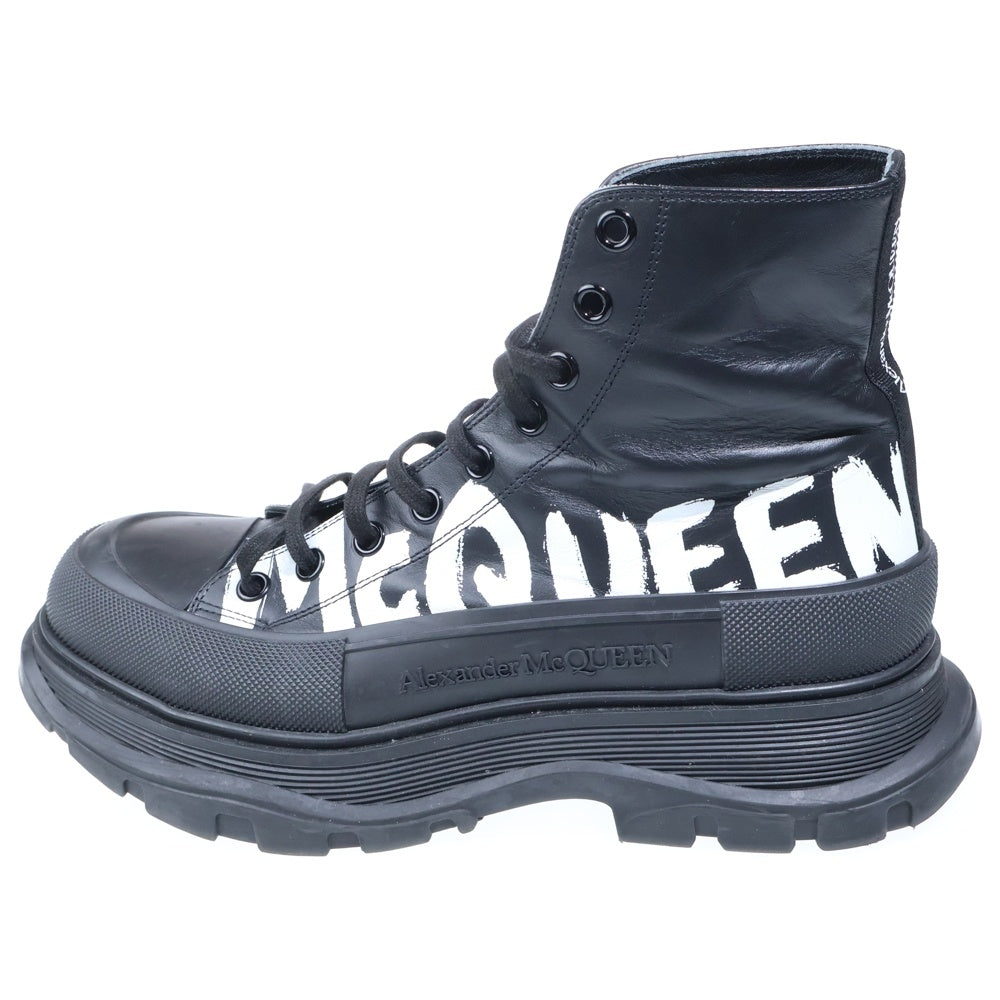 Alexander McQueen(アレキサンダーマックイーン) グラフィックオーバーサイズスニーカー ブラック 682422