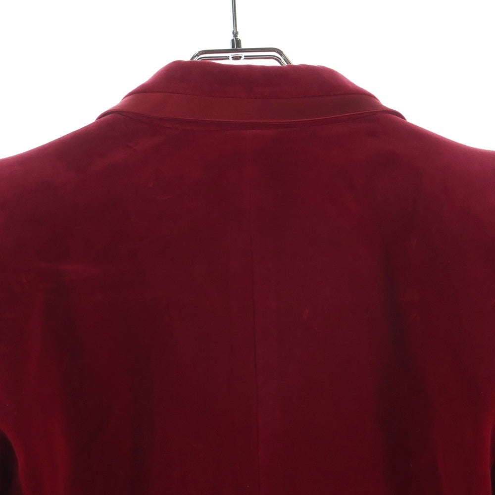 GUCCI(グッチ) ベルベット ピークドラペルシングルジャケット レッド 673899 ZAHW8 レディース