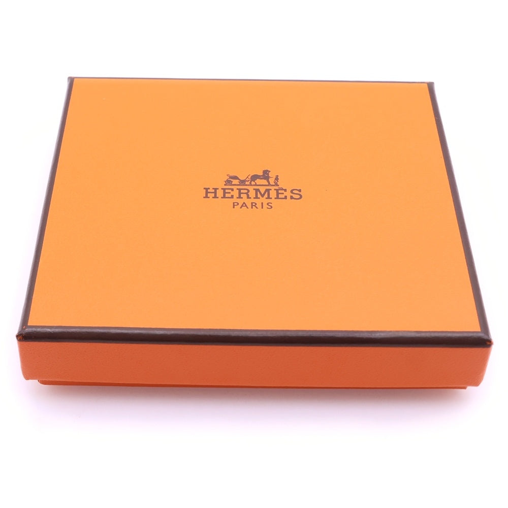 HERMES(エルメス) アザップ コンパクトミニ シルクイン コインケース モーヴシルベストル エプソン シルバー金具 小銭入れ レディース