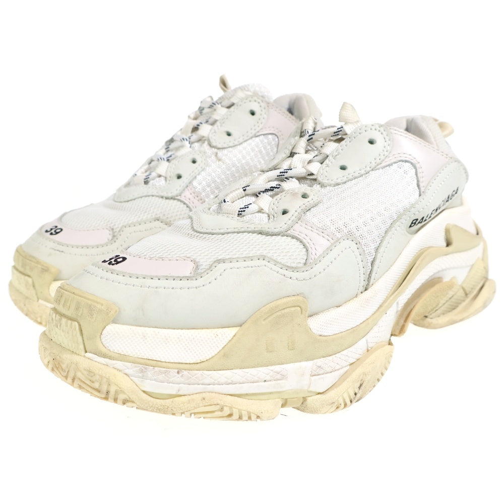 BALENCIAGA(バレンシアガ) トリプルS ローカットシューズ スニーカー アイボリー