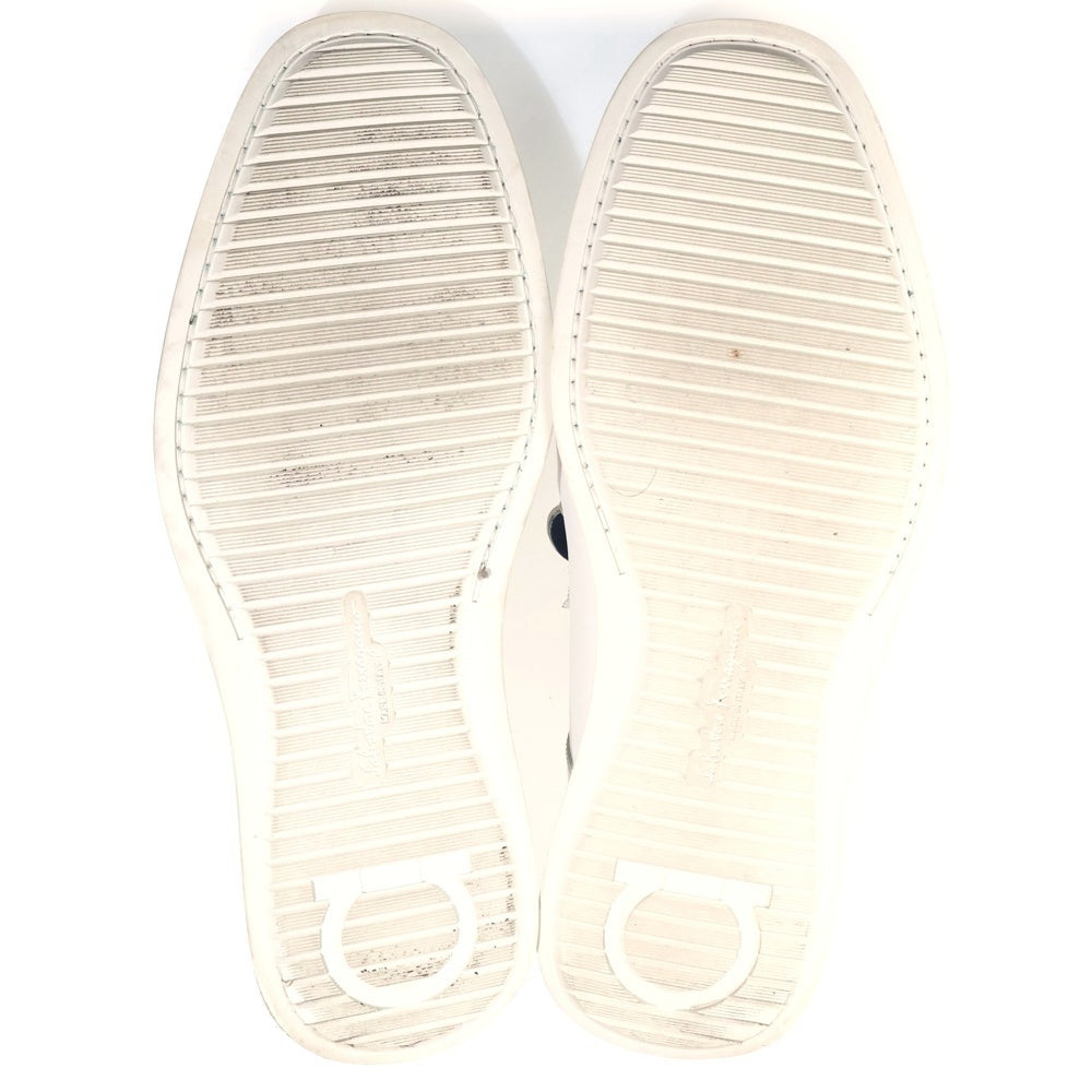 Salvatore Ferragamo(サルヴァトーレ フェラガモ) バックガンチーニデザインモカシンローファー ホワイト