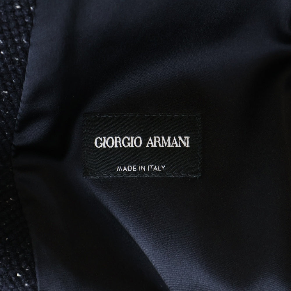 GIORGIO ARMANI(ジョルジオアルマーニ) ショールカラー 3Bジレ ベスト ブラック