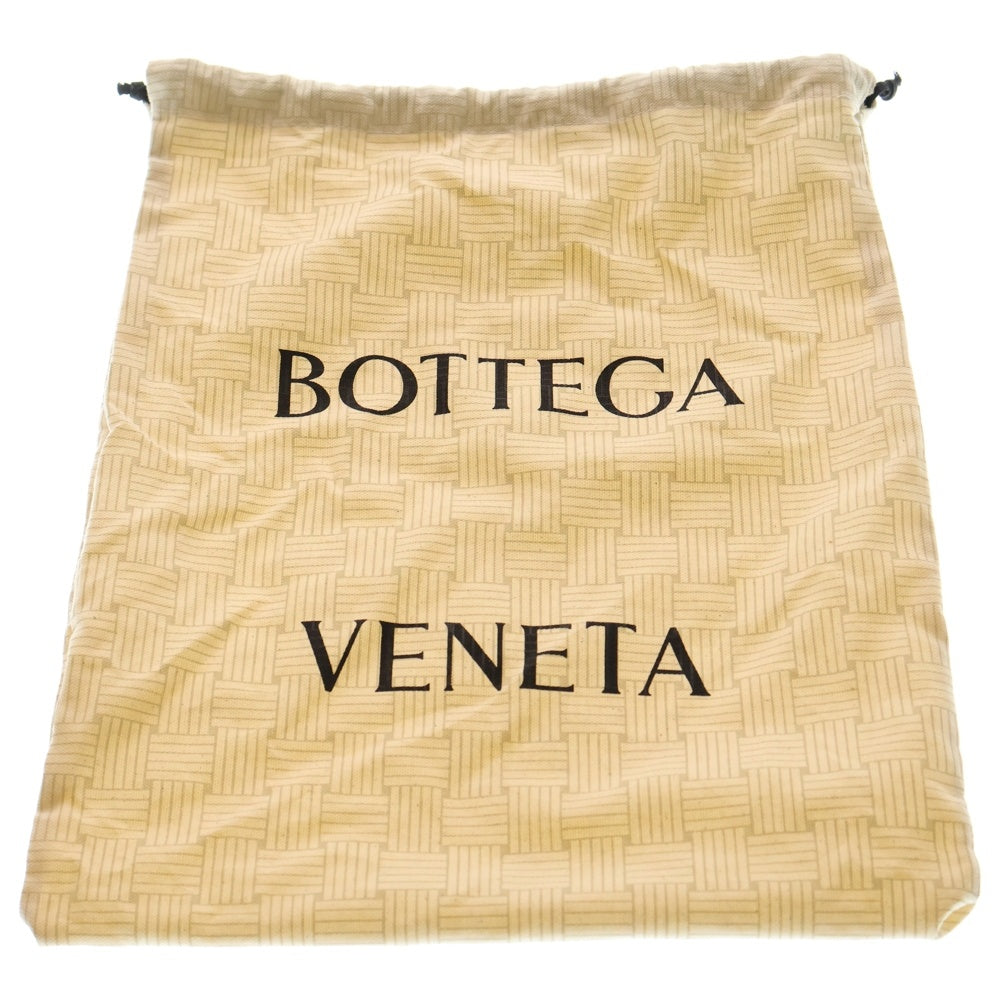 BOTTEGA VENETA(ボッテガヴェネタ) カセット スモール ショルダーバッグ ブラック レザー シルバー金具