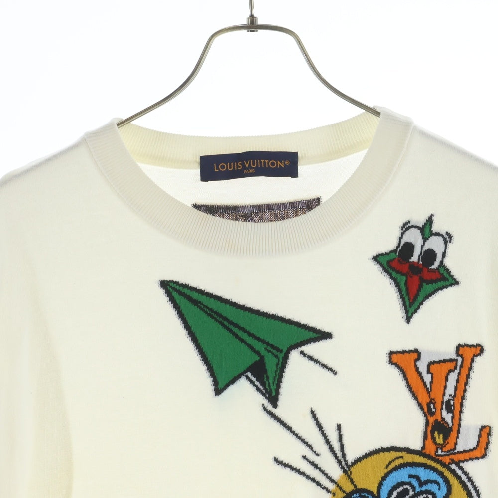 LOUIS VUITTON(ルイヴィトン) モノグラムコミックス クルーネック ショートスリーブ 半袖Tシャツ RM231 HA0 HON97W