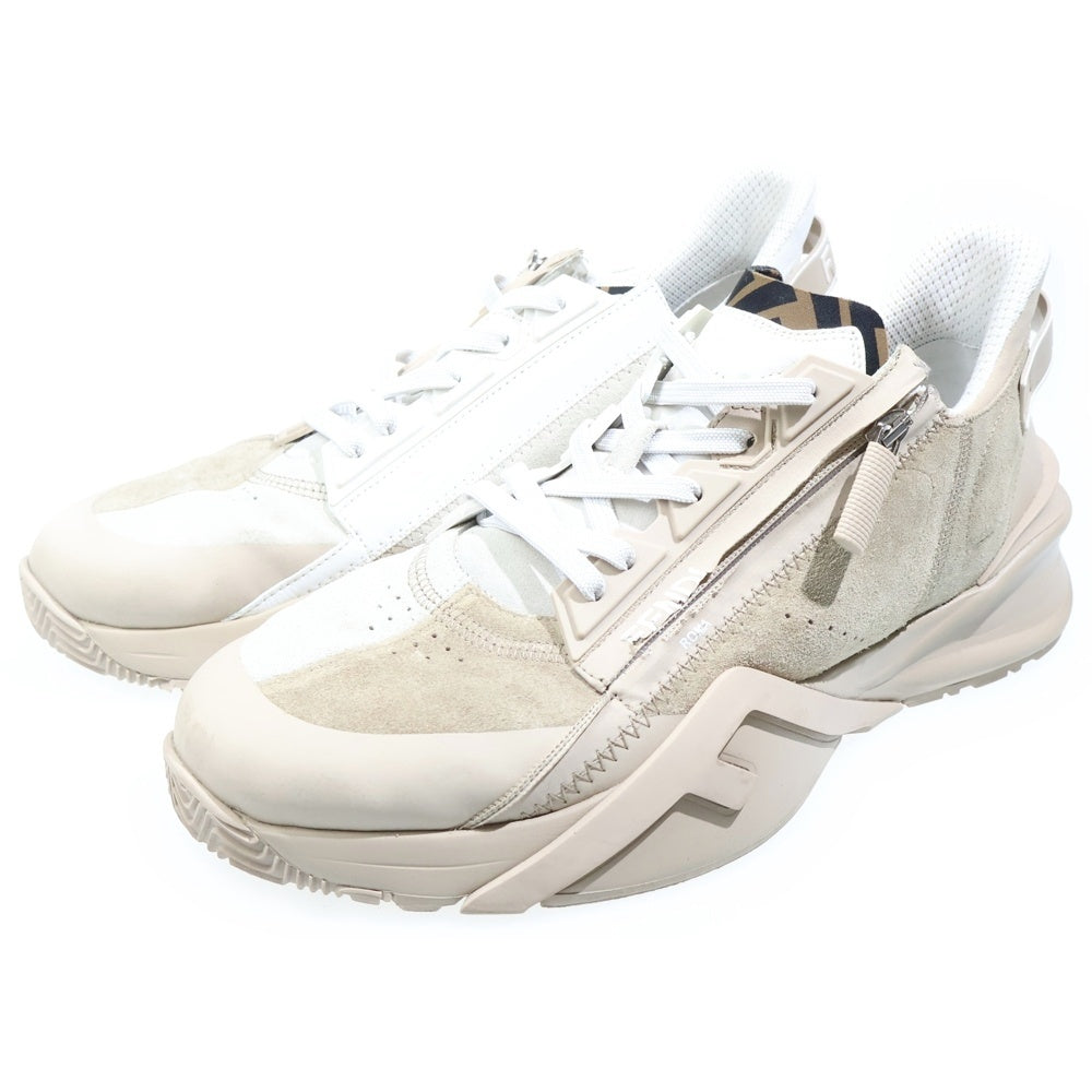 FENDI(フェンディ) フェンディ フロー ローカットスニーカー ベージュ