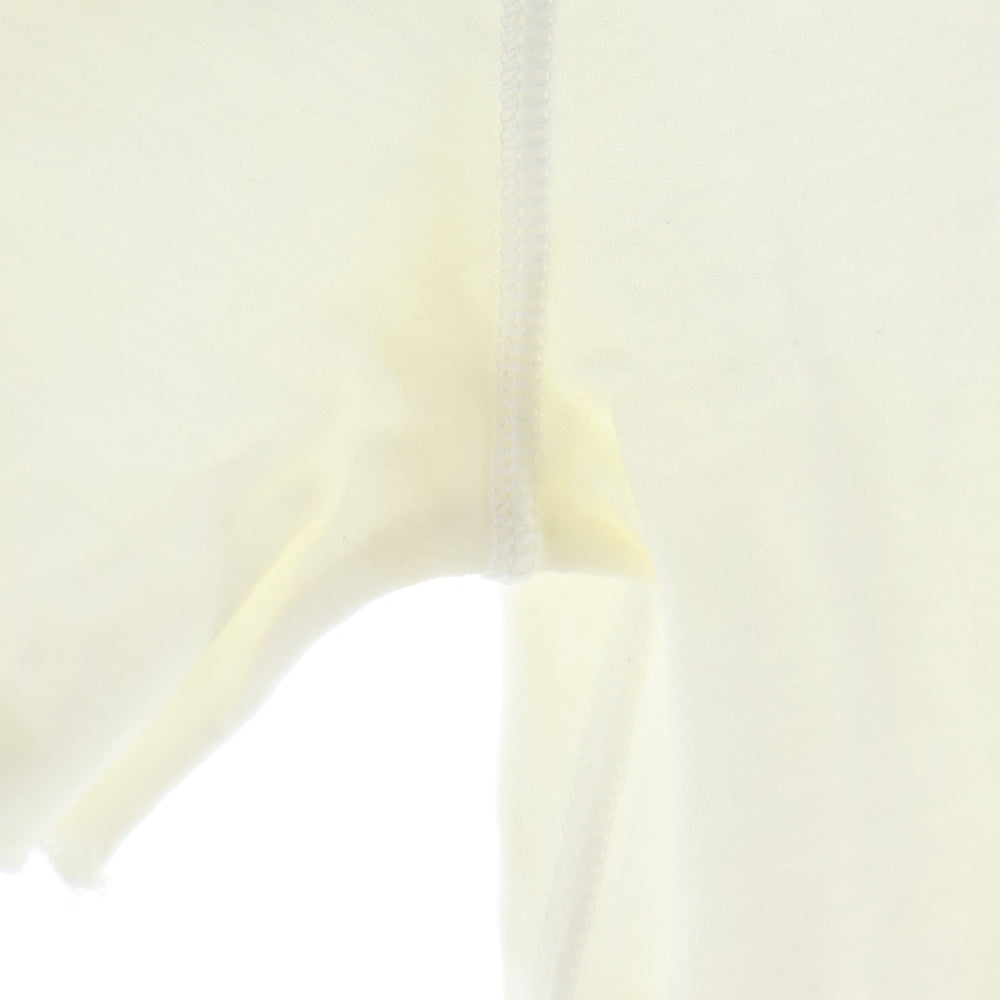 lucien pellat-finet(ルシアンペラフィネ) Glitter Skull S/S Tee ラメスカル 半袖Tシャツ カットソー ホワイト