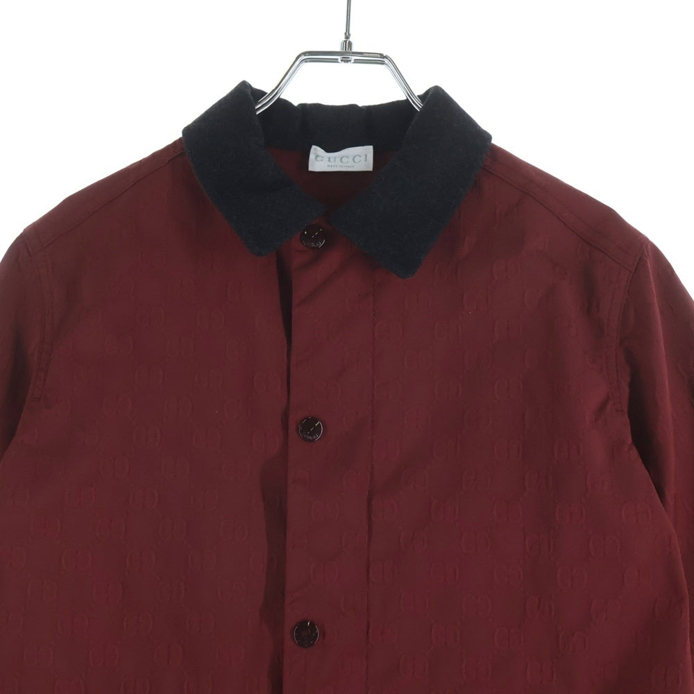 GUCCI(グッチ) GGジャガードオーバーサイズコート レッド 804393 XWA 27 レディース