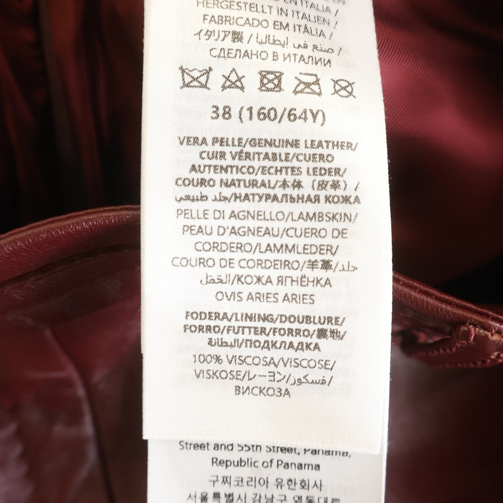 GUCCI(グッチ) ホースビット レザー ショートパンツ レッド 815075 XNA4G レディース