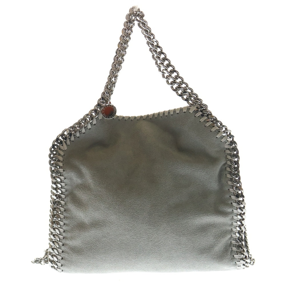 STELLA McCARTNEY(ステラマッカートニー) ファラベラ ミニチェーン ショルダーバッグ ハンドバッグ グレー レザー レディース
