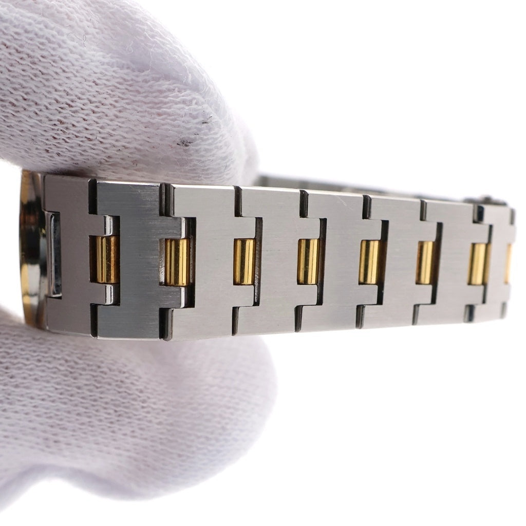 BVLGARI(ブルガリ) ブルガリブルガリ 黒文字盤 ステンレス ゴールド GP クォーツ 腕時計 BB23SGD レディース