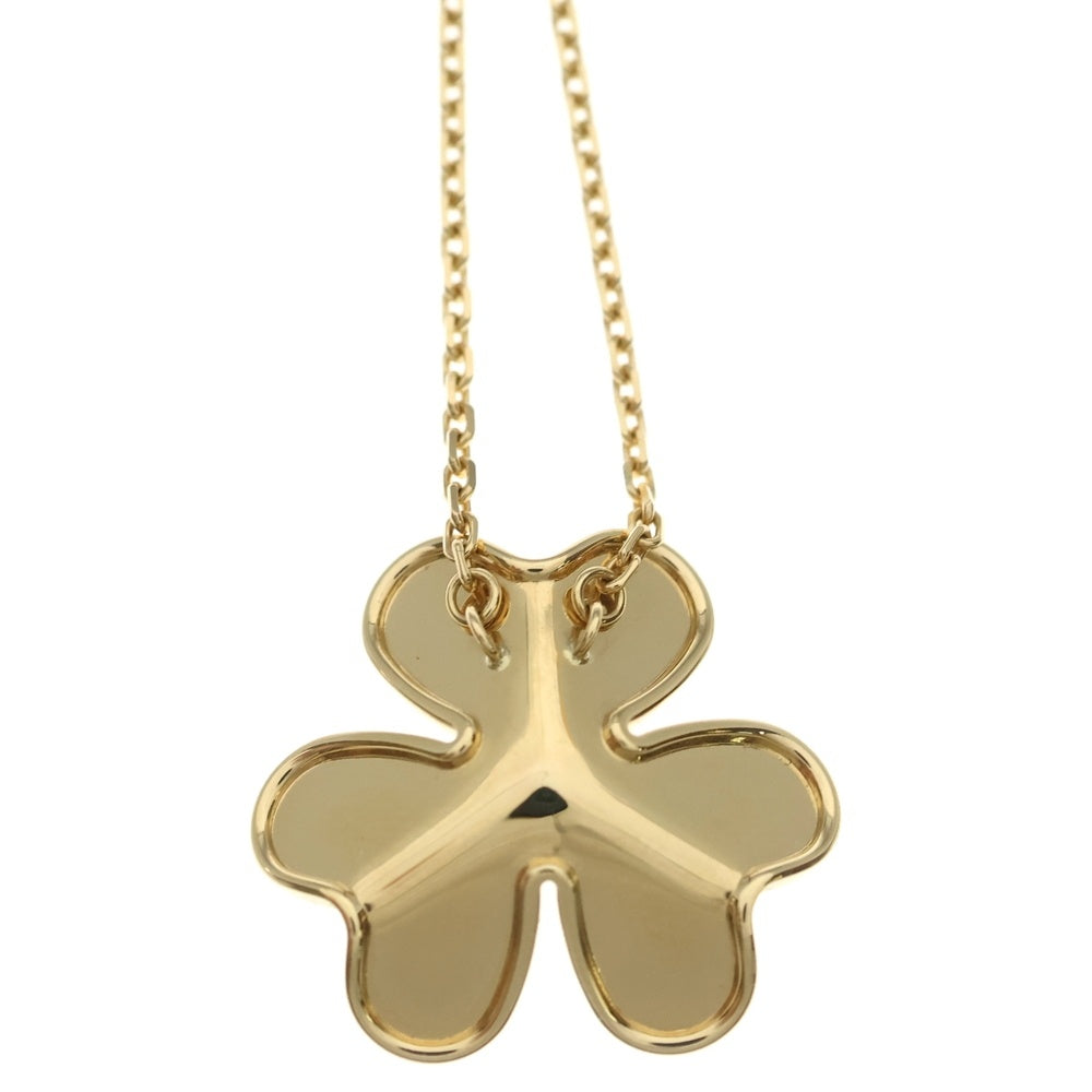 Van Cleef & Arpels(ヴァンクリーフアンドアーペル) フリヴォル ラージ 3PD ダイヤ ネックレス ペンダント Au750 K18 YG イエローゴールド レディース