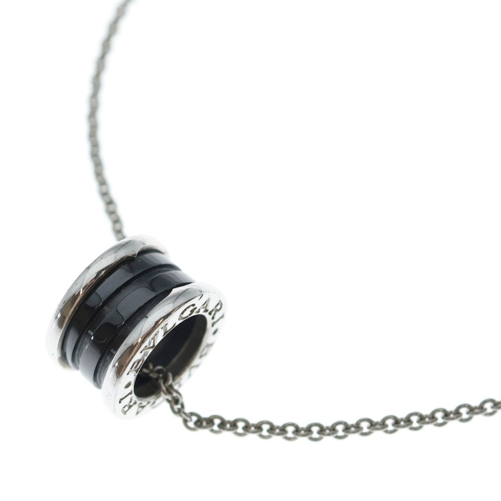 BVLGARI(ブルガリ) B,Zero1 ビーゼロワン セーブザチルドレン シルバー Ag925×セラミック ペンダント レディース