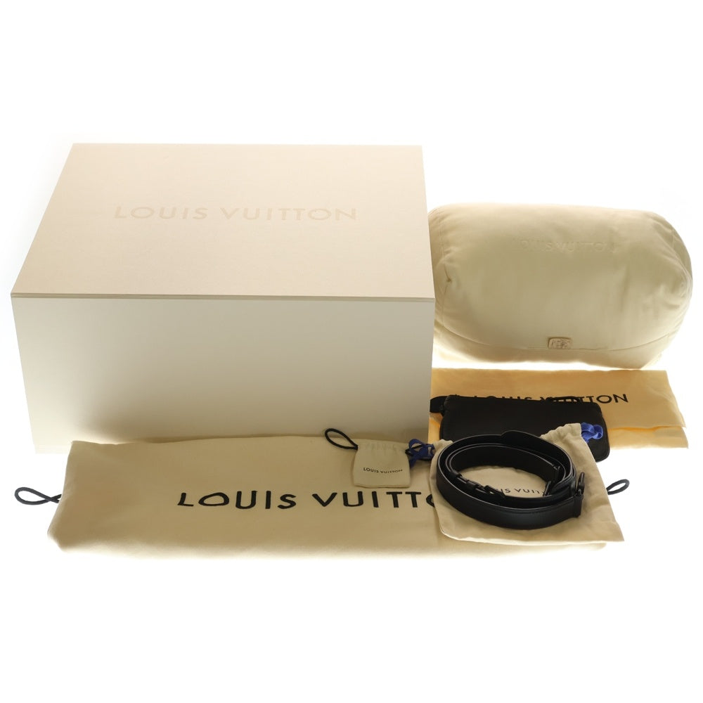 LOUIS VUITTON(ルイヴィトン) モノグラム スピーディ P9 バンドリエール 30 2WAY ポーチ付レザーハンドバッグ ショルダーバッグ ブラック M13904
