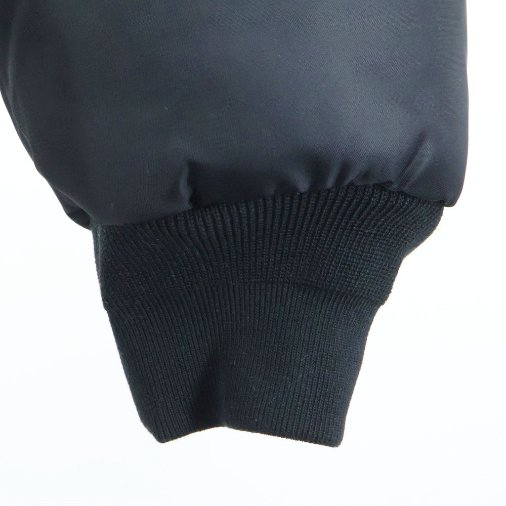 OAMC(オーエーエムシー) Cropped Hood Bomber Jacket クロップドボンバージャケット ブラック PCM2OB01A-NY002-99