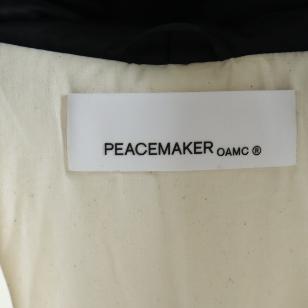 OAMC(オーエーエムシー) Cropped Hood Bomber Jacket クロップドボンバージャケット ブラック PCM2OB01A-NY002-99