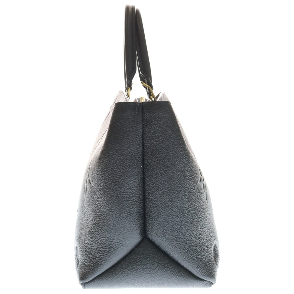 LOUIS VUITTON(ルイヴィトン) モノグラムアンプラント グラン・パレMM 2WAYバッグ ハンドバッグ ショルダーバッグ ブラック ノワール レザー M45811 ゴールド金具 レディース