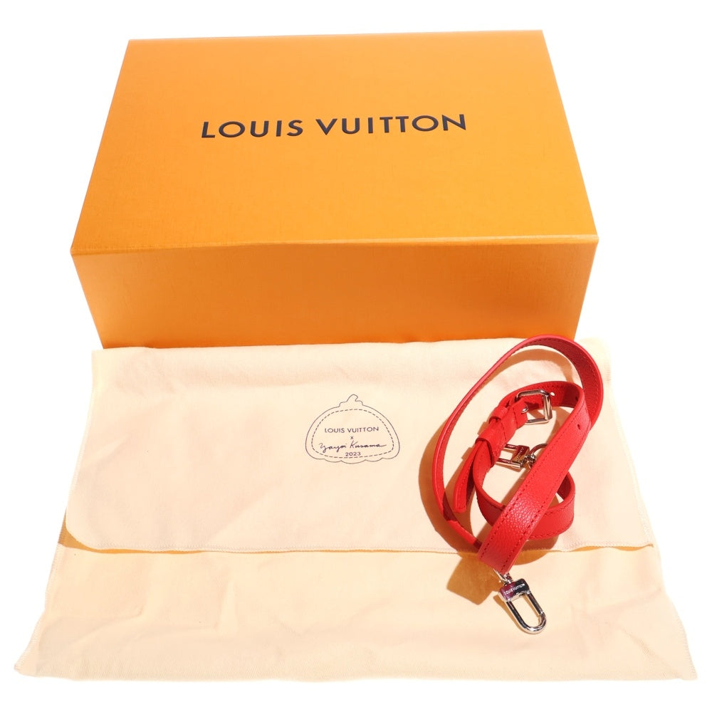 LOUIS VUITTON(ルイヴィトン) ×草間彌生 オンザゴー PM ハンドバッグ ショルダーバッグ レッド M46412 レディース