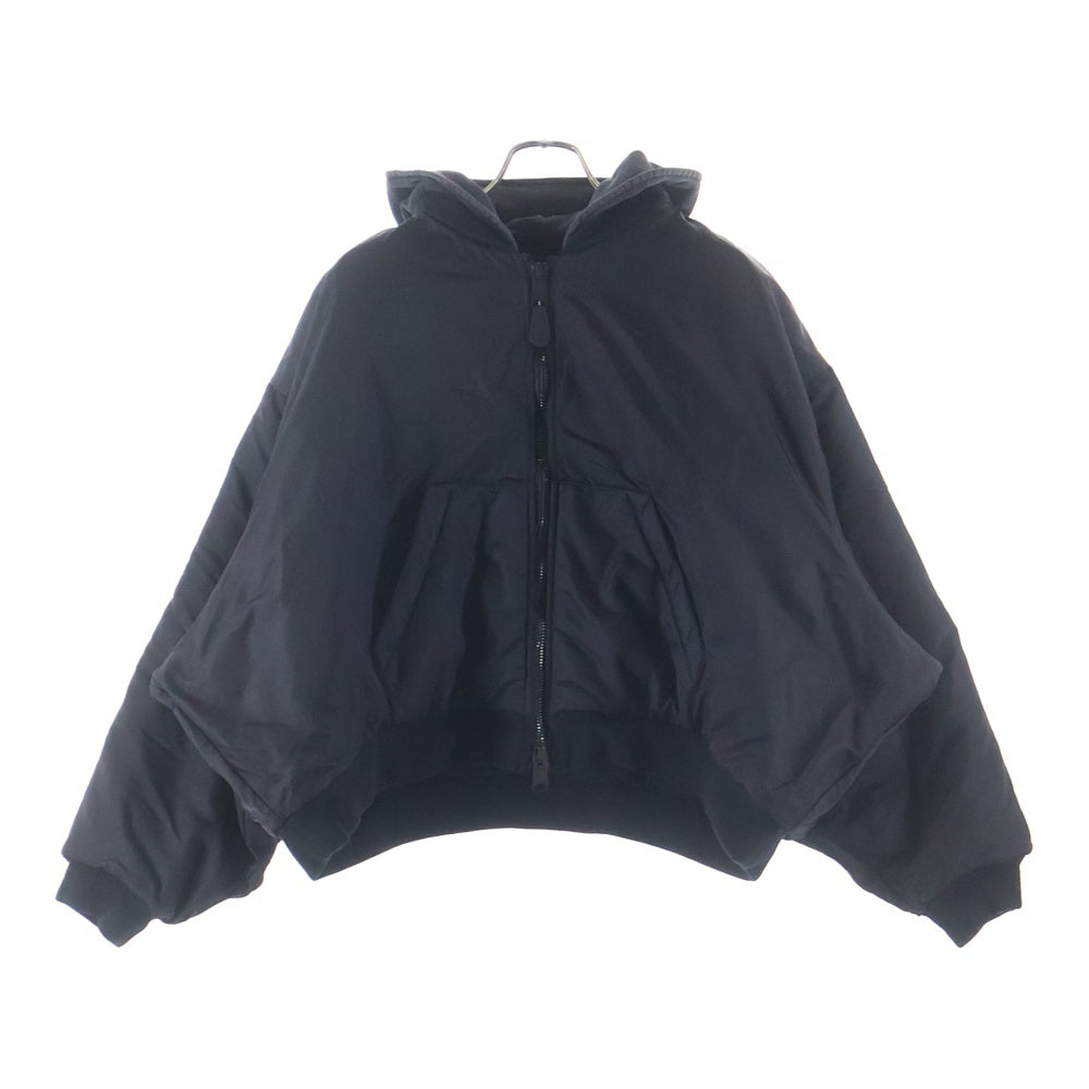 BALENCIAGA(バレンシアガ) フーデッド スタンダードボンバー ジャケット ブラック