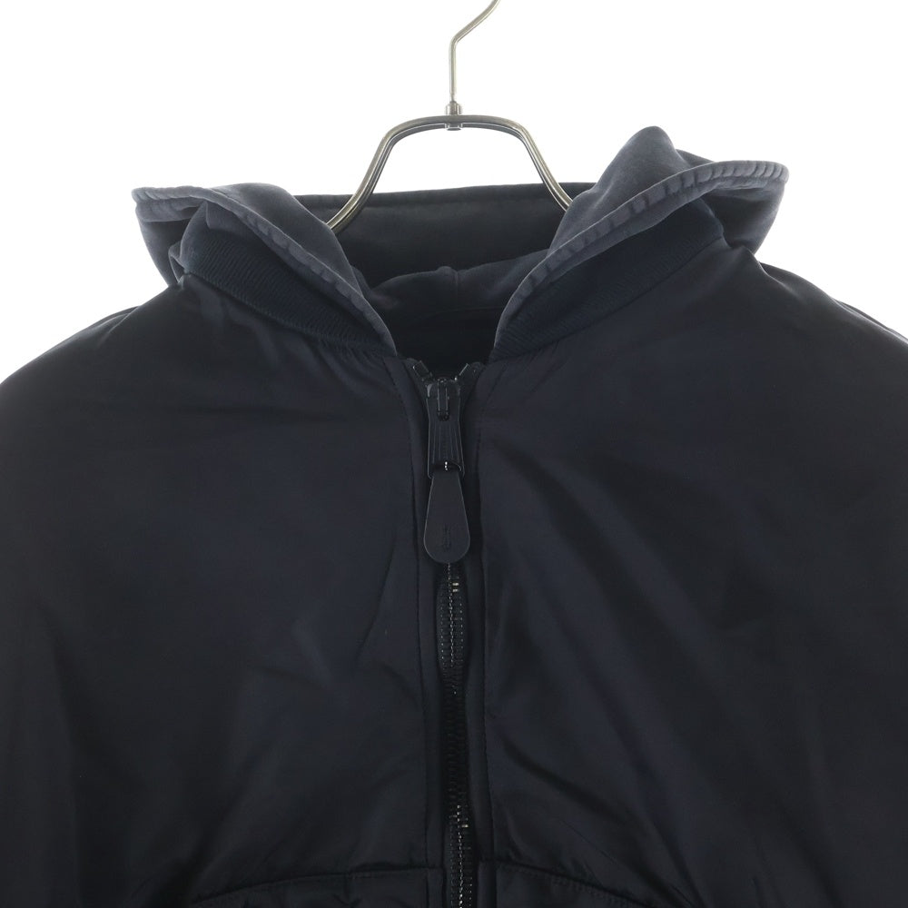 BALENCIAGA(バレンシアガ) フーデッド スタンダードボンバー ジャケット ブラック