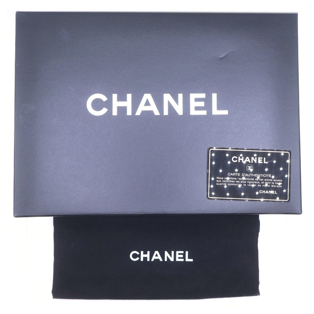 CHANEL(シャネル) マトラッセ23 ダブルフラップ ダブルチェーン ショルダーバッグ ブラック ラムスキン シルバー金具 レディース
